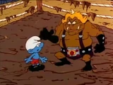 Mud Wrestling Smurfs