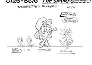 A model sheet of the episode