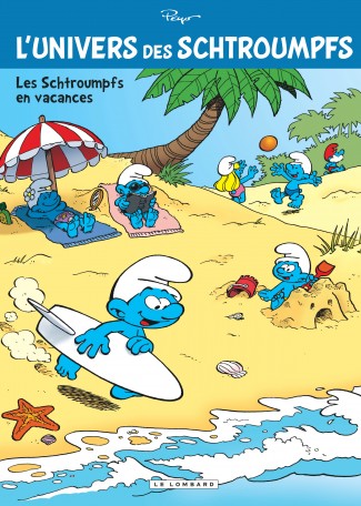 Europet Smurfs on the Beach Papa Smurf & Glasses - Olibetta Online