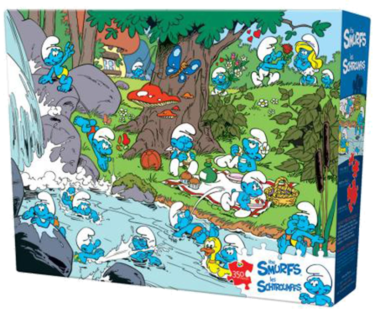 Cobble Hill The Smurfs Smurfy Picnic 350 Piece Jigsaw Puzzle