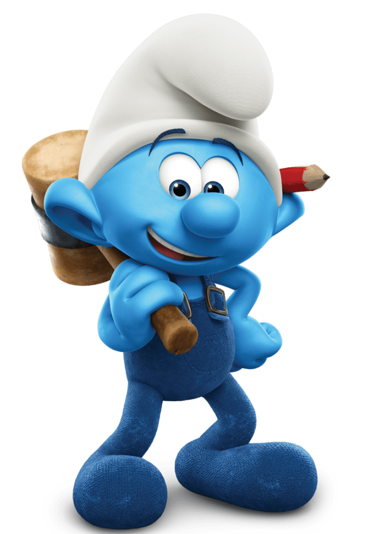 Photos from Smurfs: The Lost Village Stars Hanging With Their Smurf  Characters