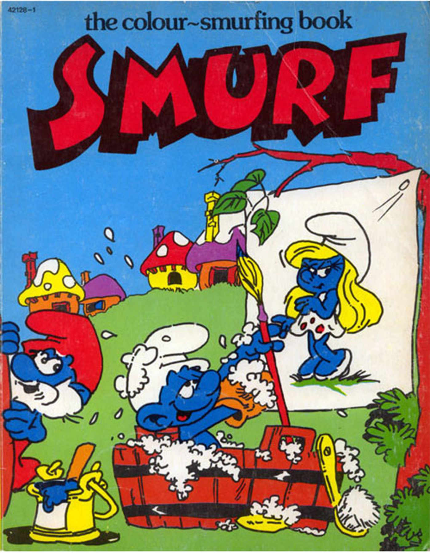 Colour of sales a smurf