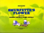 Smurfettes Flower