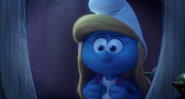 Smurfette Looking Herself In The Mirror