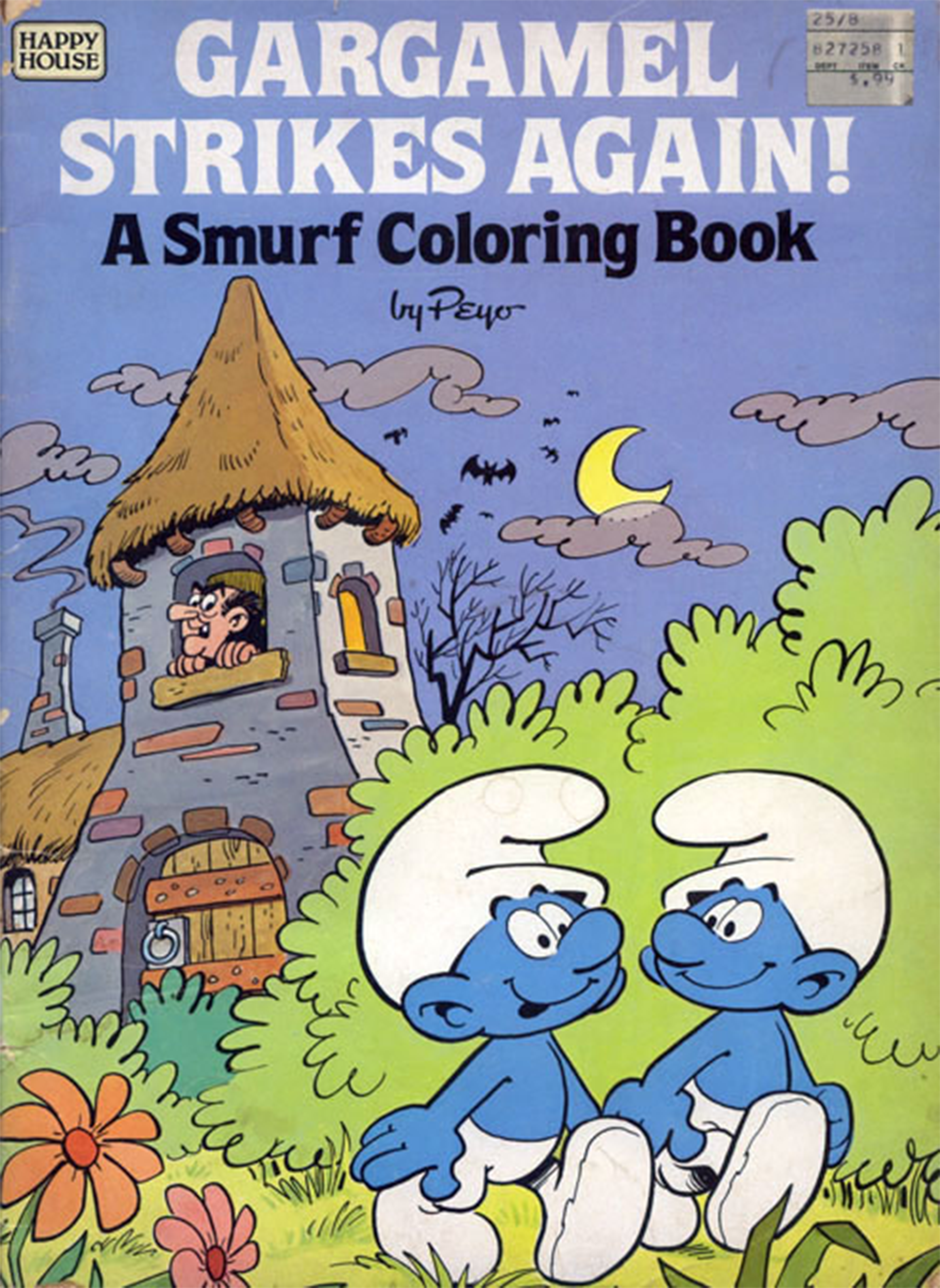 smurfs coloring pages game 1