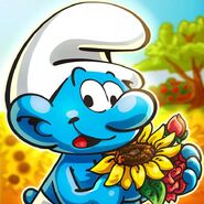 Sunflower Smurf Icon SV 2019