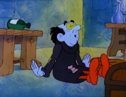 Gargamel gets a taste of his own bad medicine.