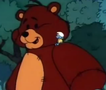 Smurf teddy bear deals