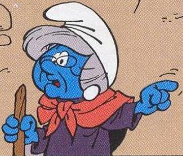 Vovó Smurf, Wiki Smurfs