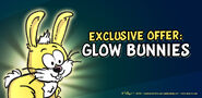 Glow Bunnies from the Lost Village to the Smurfs Village!