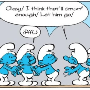 The Black Smurfs Smurfs Wiki Fandom I scanned this from 1972 finnish translation of peyos original 1963 comic book. the black smurfs smurfs wiki fandom