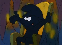 The first Sorcerer Smurf