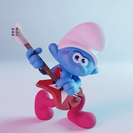 The Smurfs' Society (As "Guitar Smurf")