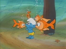 Grouchy would rather sink than swim.