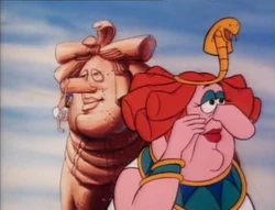 Hogapatra hates being chiseled by a sculptor who captures more than her "beauty".