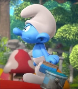 Blue Painter Smurf