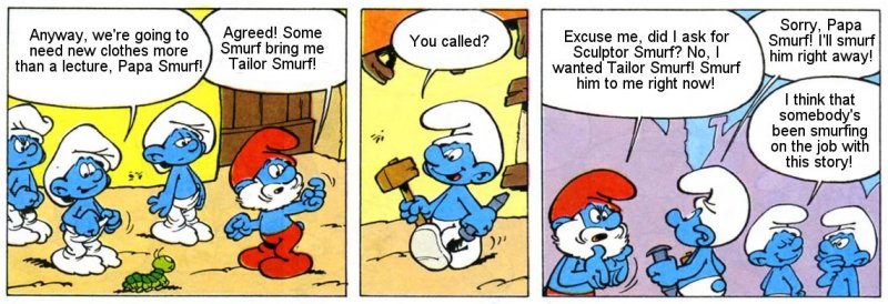 The Finance Smurf Fan Adaptation