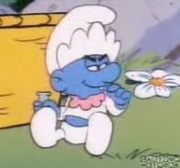 Gargamel as a Smurf
