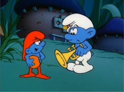 Here comes Papa Smurfling!