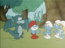 Papa Smurf Introduces Tharp