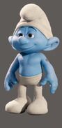 Hefty Smurf In 2011 Smurfs Movie