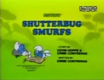 Shutterbug Smurfs Title