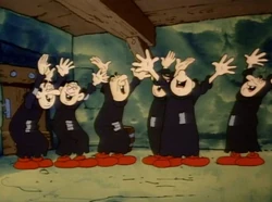 Wave your hands in the air for a Gargamel party!