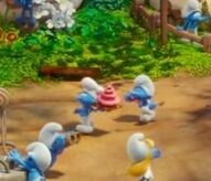 Chef followed by Greedy in Smurfs: The Lost Village.