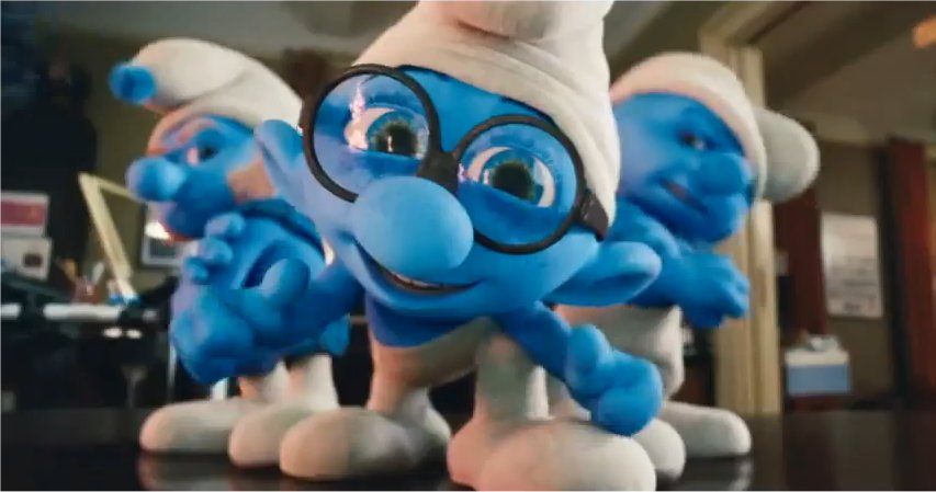 Brainy Smurf Wears Glasses Character Toy From The Smurf Movie Stock Photo -  Download Image Now - iStock