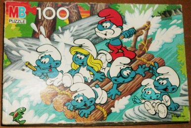 Playskool - Smurfs - Soccer Star - Wood Puzzle 325-8, Smurfs Wiki