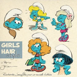 Smurf Girls Precursor