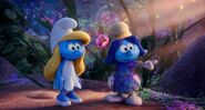 Smurfette and Smurfblossom