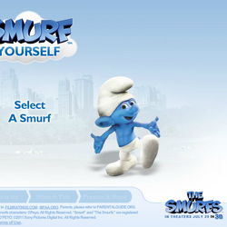 Smurfs website store