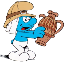 Archeologist Smurf (4)
