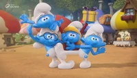 The Smurfs Show - Smurfette, Hefty, Jokey, Brainy
