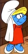 Smurfette as Maid Marian