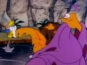 No eye can keep the look on that face.