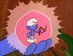 Clumsy sees he's going to need a new pick in his future.