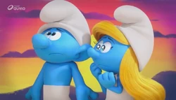 Hefty and Smurfette (The Smurfs Show)