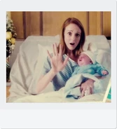 Grace stopping Blue from crying