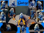 Gutsy Smurf Collage