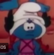 Part of Sassette's hair is left uncolored when Greedy tells Sirene about Snappy being captured.