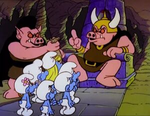 "How dare you take our truffles, which we don't even eat!"