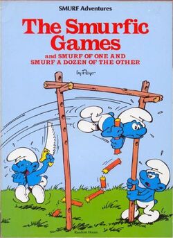 Smurf Comic Books The Weather Smurfing Machine The Smurfic Games