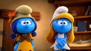 Smurfette with lily 