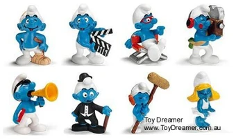 smurf figurines