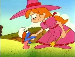 Sassette makes friends with a witch who wants to do good but does it badly.