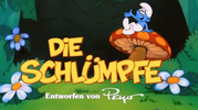 Rare HD widescreen German title card for recent official German YouTube release of Never Smurf Off 'Til Tomorrow episode