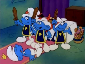 It's one for smurf and smurf for all!