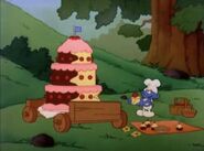 Smurfberry Cake 3